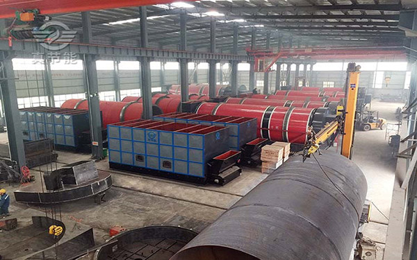 城市污泥烘干设备生产现场 城市污泥烘干设备生产现场