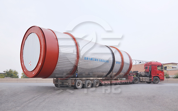 低温污泥烘干设备运输现场 低温污泥烘干设备运输现场